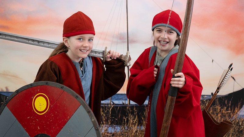 Klä ut dig till viking på Vrak