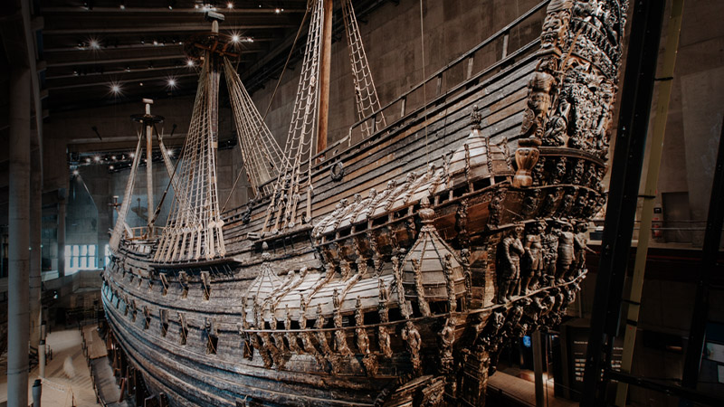 Skeppet Vasa. Foto Denise Lissert.